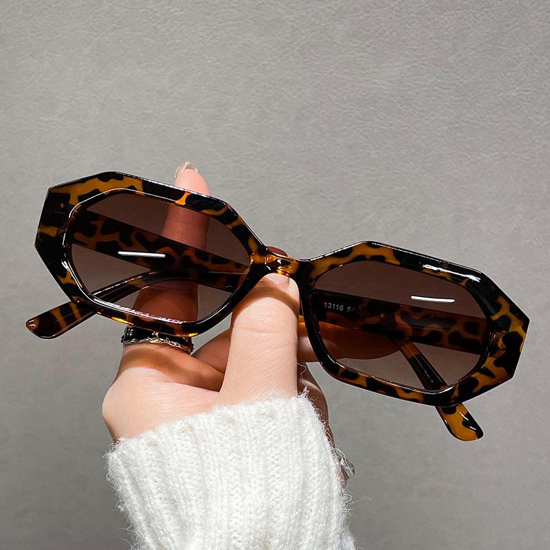 Glasses Uv400 Shades Eyewear Polygonal Sunglasses For Women Unisex Fashionable