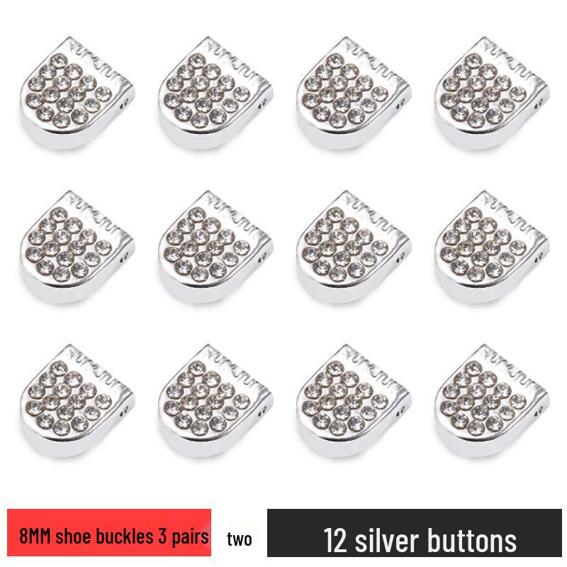 Elastic No-Tie Shoelace Buckle - White Flat for Men, Women, Kids