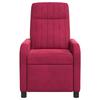 Recliner Chair Wine Red Velvet (V)