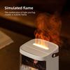 New Flame Aromatherapy Diffuser with Colourful Aurora Effect 200ml Remote Quite Fine Mist Air Humidifier for Table Decor Gifts