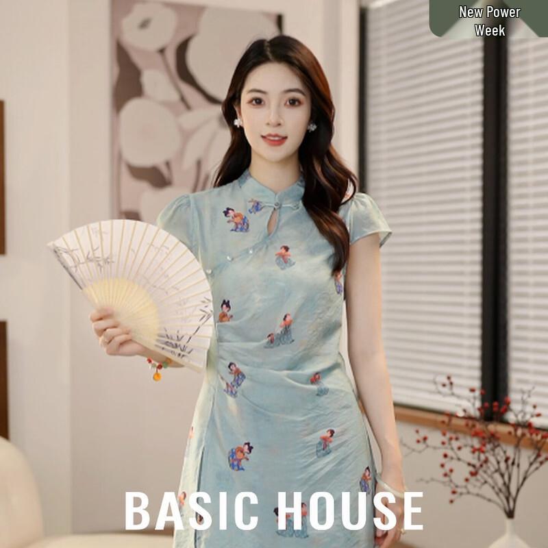 Basic House Women s New Chinese Style Summer Set M