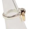 Excellent HERMES Ring ring Heart Knock Ring combination Silver 925 Women Used