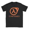 Half life 3 T-Shirts Unisex Damen 100% Baumwolle Freizeit-T-Shirts Rundhals-T-Shirts Kurzarm Kleidung Geburtstagsgeschenk