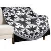 Circle Limit IV (Bats Pattern), by Maurits Cornelis Escher Throw Blanket Sofa Blanket Sofa Quilt#