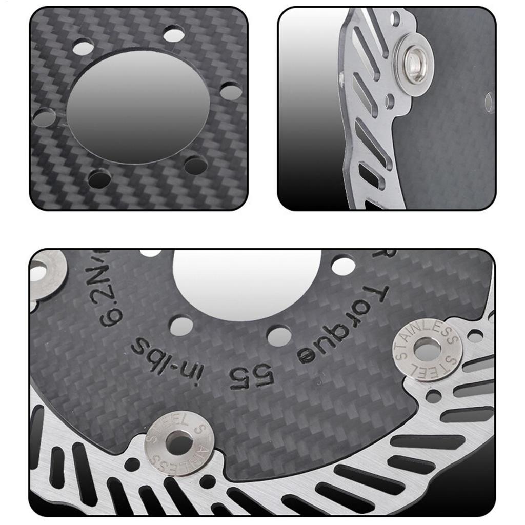 140/160mm Road Bike disc brake Carbon fiber brake discs Bike Rotor Centerlock Brake Rotors For Mountain Road Bicycle parts