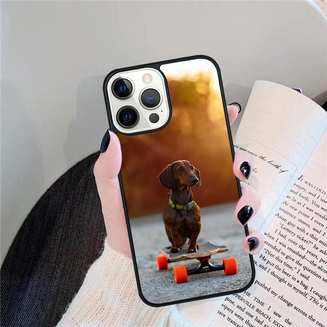 Dachshund Doberman Dog Coque Shell For iPhone 17 Air 15 16 14 13 12 Pro Max 11 Pro Max Plus Phone Case Cover