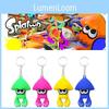 Chaveiro de Lula Splatoon 3 Brinquedo PVC de Alta Qualidade Pingente de Bolsa para Crianças Presentes de Natal