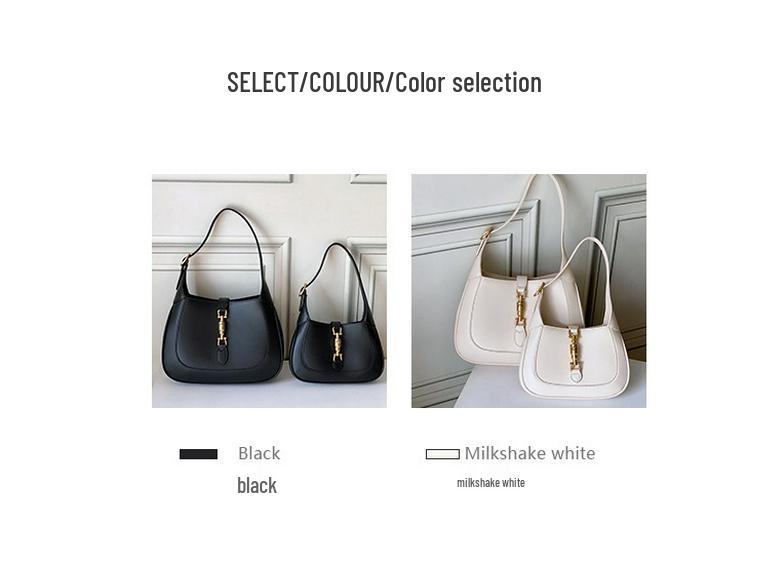 2025 New Style Women's Genuine Cowhide Leather Shoulder Bag - Casual, Simple, Stylish Handbag with Lock.