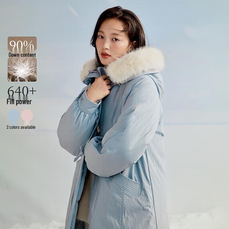 

INMAN Women s 2025 Winter Hooded Down Jacket S