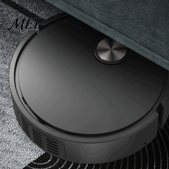 Auto-Bodenreiniger Mini-Roboterstaubsauger, 3-in-1 Kehr-Wisch-Roboterstaubsauger, Wischmopp und Schlank, Kabellos, Selbstaufladend, für Zuhause, Hartböden, Kompakt