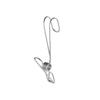 Stainless Steel Windproof Hook & Clip for Clothesline or Documents