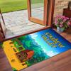 Anti‑Slip Crystal Velvet Floor Rug, Stardew Valley Design Carpet for Indoor Living Bedroom Home Decoration
