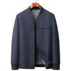 Spring New Men's Jacket Business Casual Baseball Collar Iron-free Anti-wrinkle Fashion Top Men's Jacket