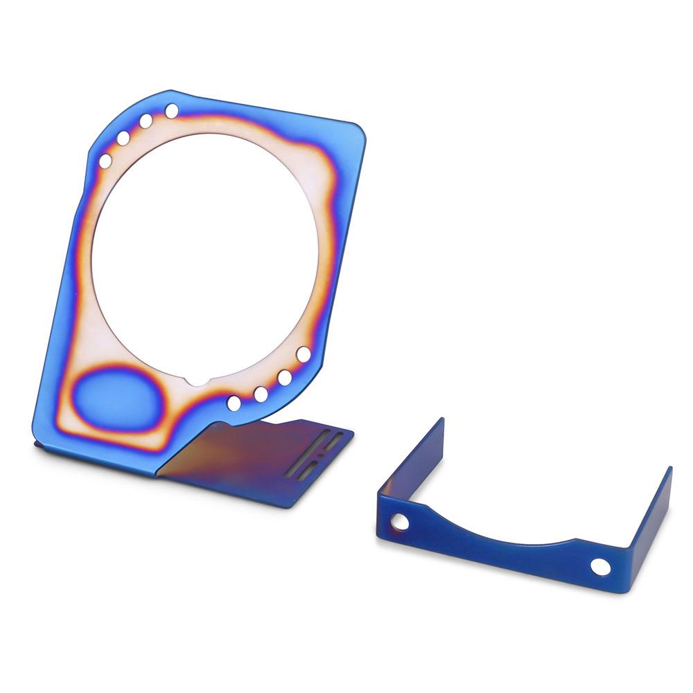 Single Car Gauge Holder Gauge Meter 66mm Mount Kit Bracket Pod 2.5" Neo Chrome Car Dashboard Holdering Bracket For Auto Meter