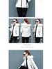 Women's Winter Short Cotton Jacket with Fur Collar - Slim Fit and Thickened for Warmth
