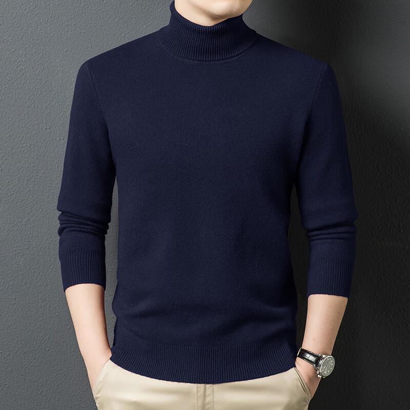 

Eliting Men s 100% Merino Wool High-Neck Pullover Sweater YTMTST5287 180