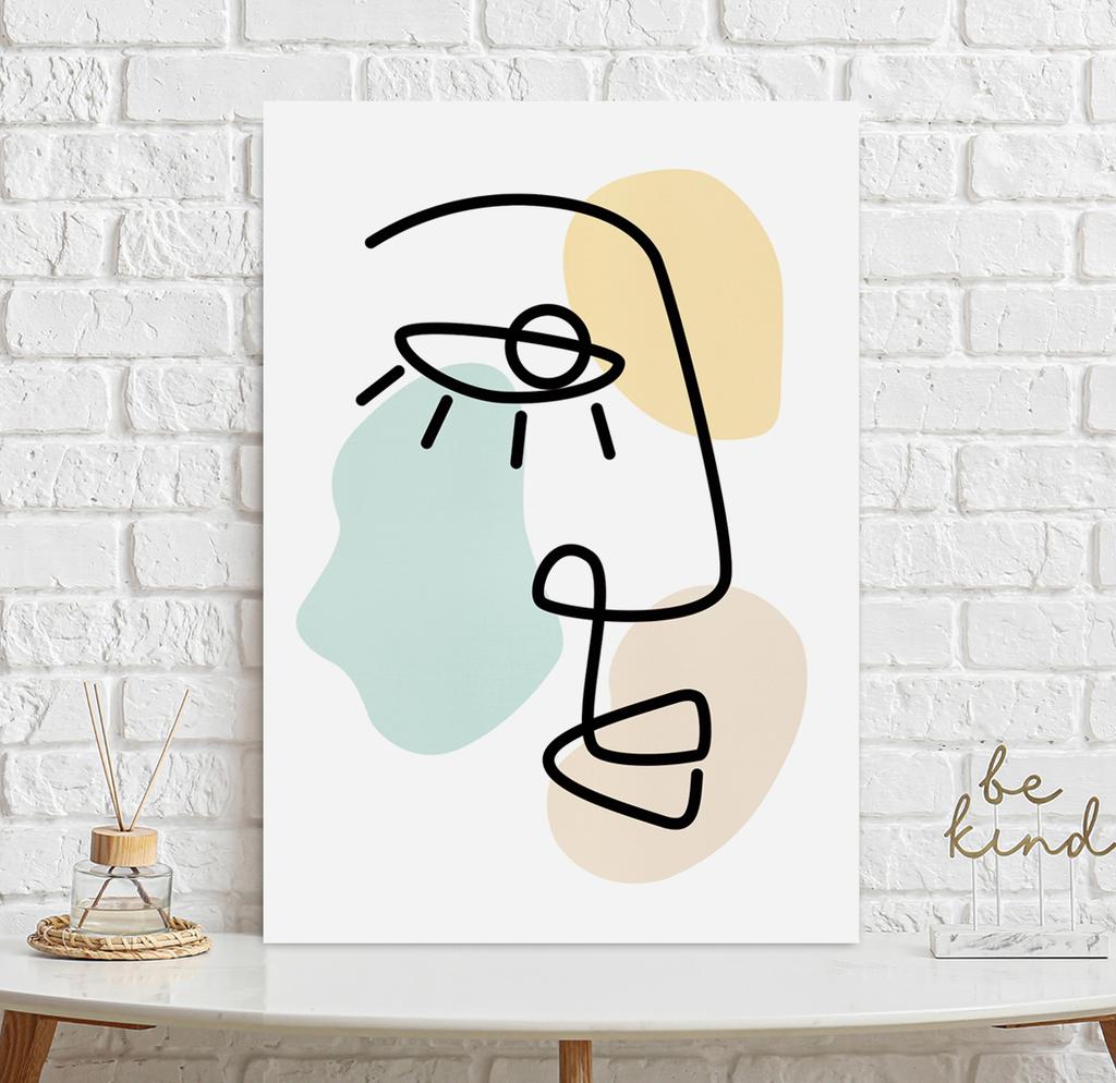 Poster Face Portrait Matisse Modern Art