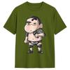 Mens T Shirt Funny Crayon Shin Chan T-Shirts Harajuku Summer Tees Classic Design 100% Cotton Tops Plus Size 6XL