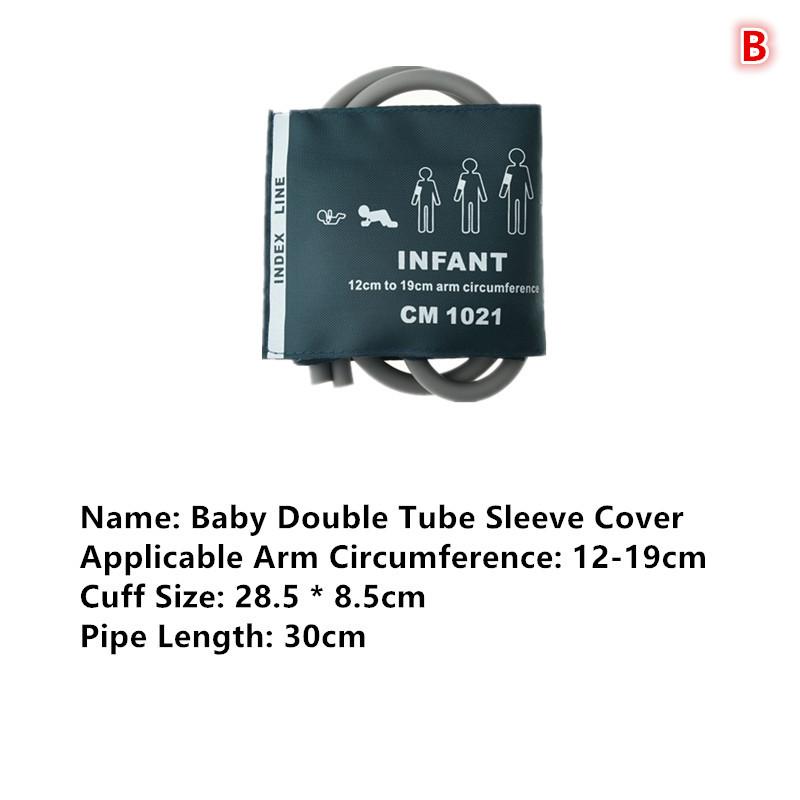 Medical Adult Blood Pressure Cuff Sleeve Neonatal Infant Child Cuff Belt For Sphygmomanometers NIBP Monitor Cuff Double Tube