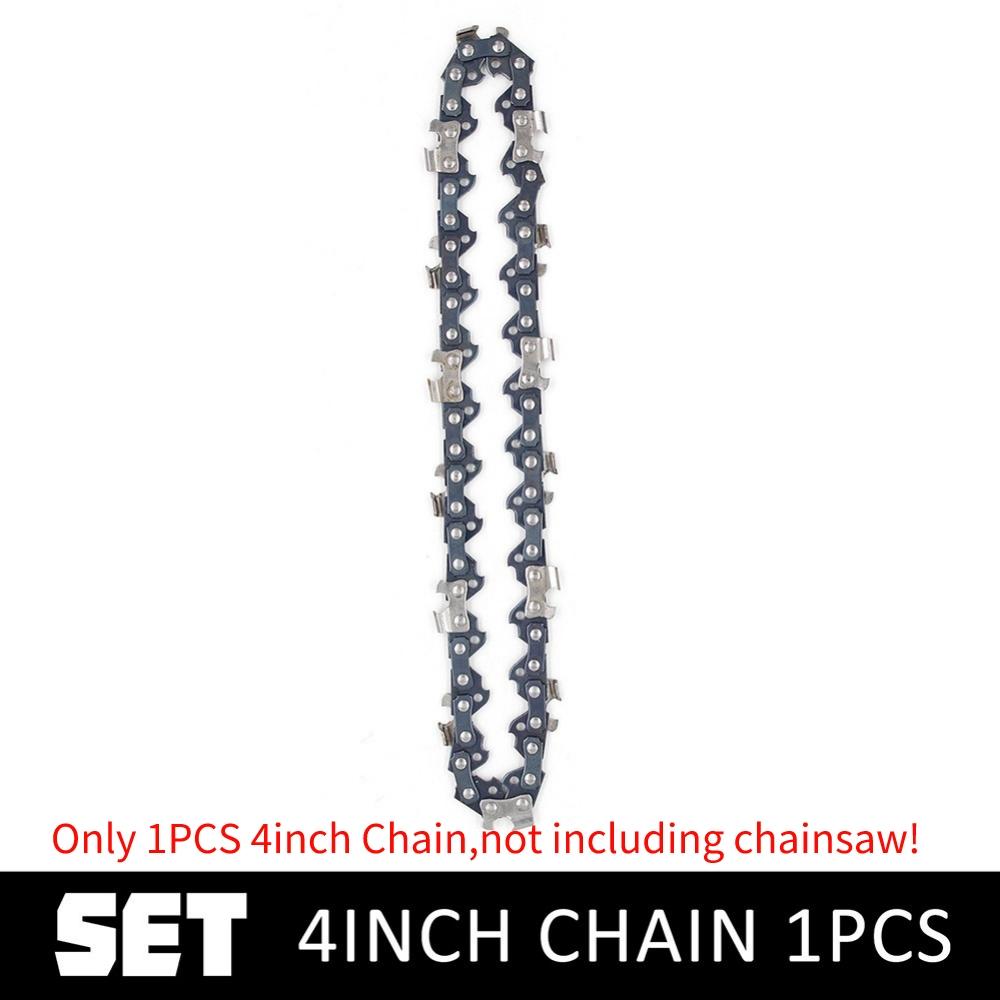 21V 6/4 Zoll Elektrische Kettensäge Einhändig Mini Elektrische Astsägen zum Holzschneiden/Baumschneiden/Äste Beschneiden Schneidwerkzeuge