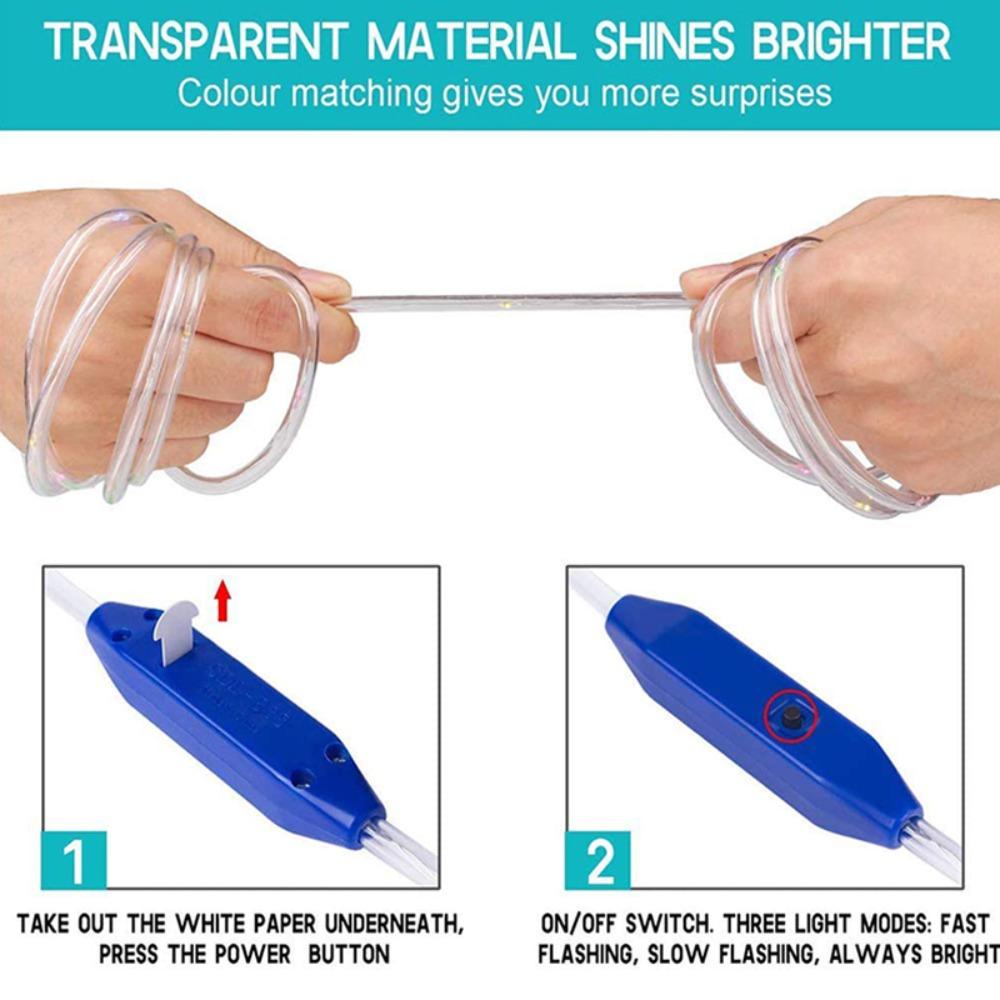 Portable Training Fitness Skipping Rope Jump Ropes Sports LED Luminous