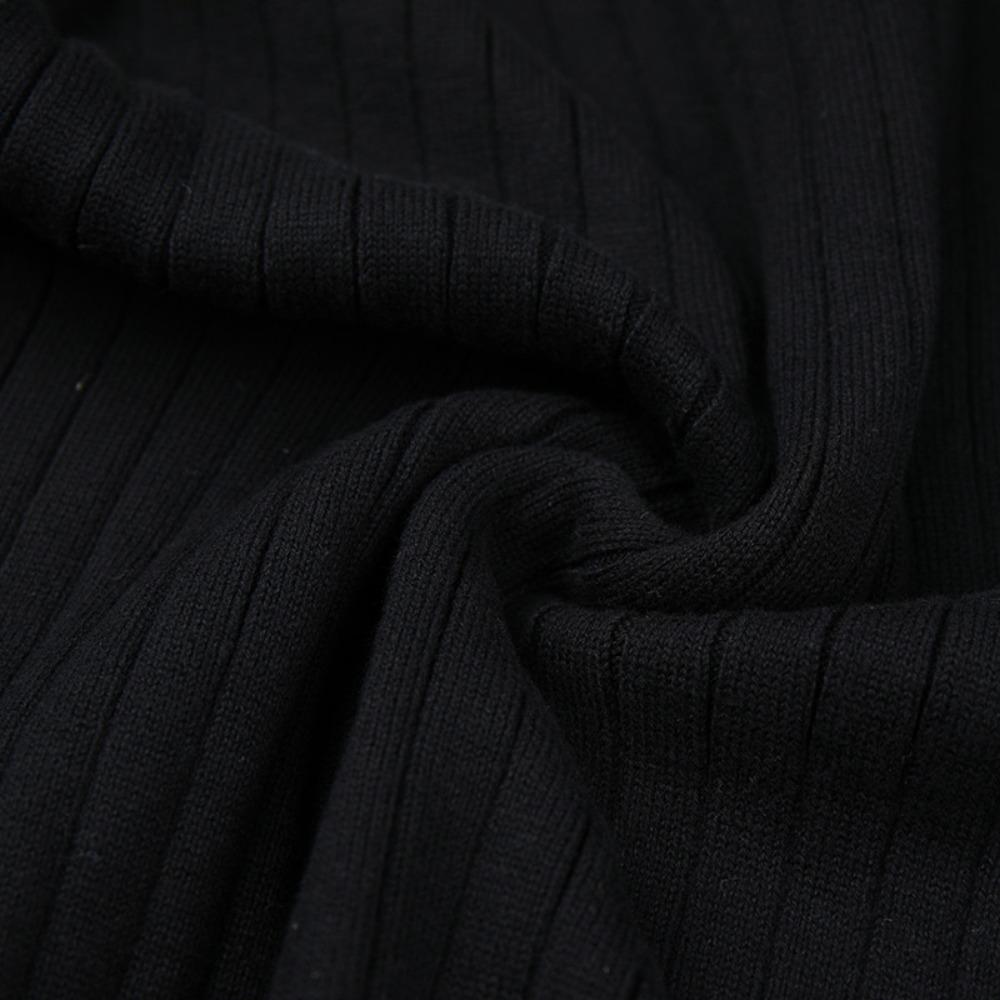 Long-sleeved Stand-up Collar Men's Sweater, Semi-zipper Knitted Sweater for Autumn and Winter