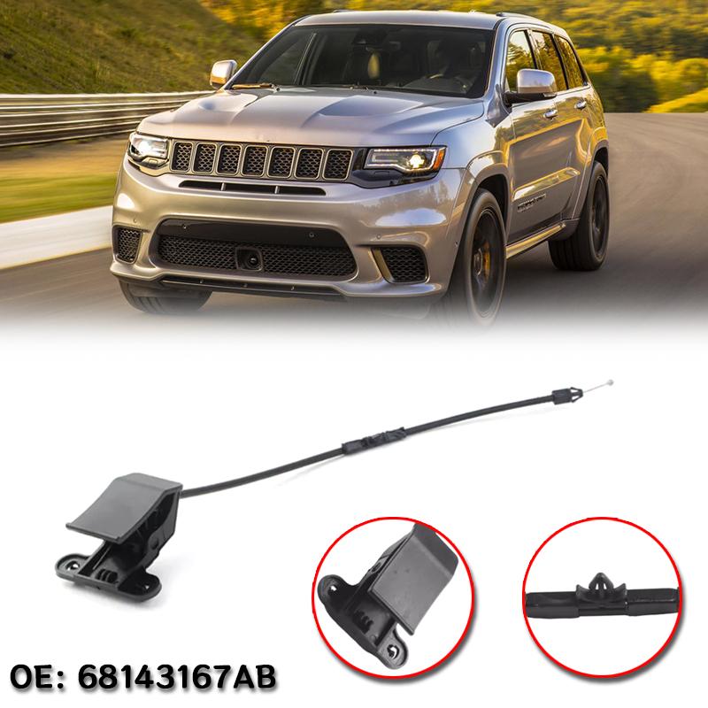 Auto Hood Mounted Release Handle Cable For Jeep Cherokee 2014 2015 2016 2017 2018 68143167AB/53194075/53476413/68290771AB