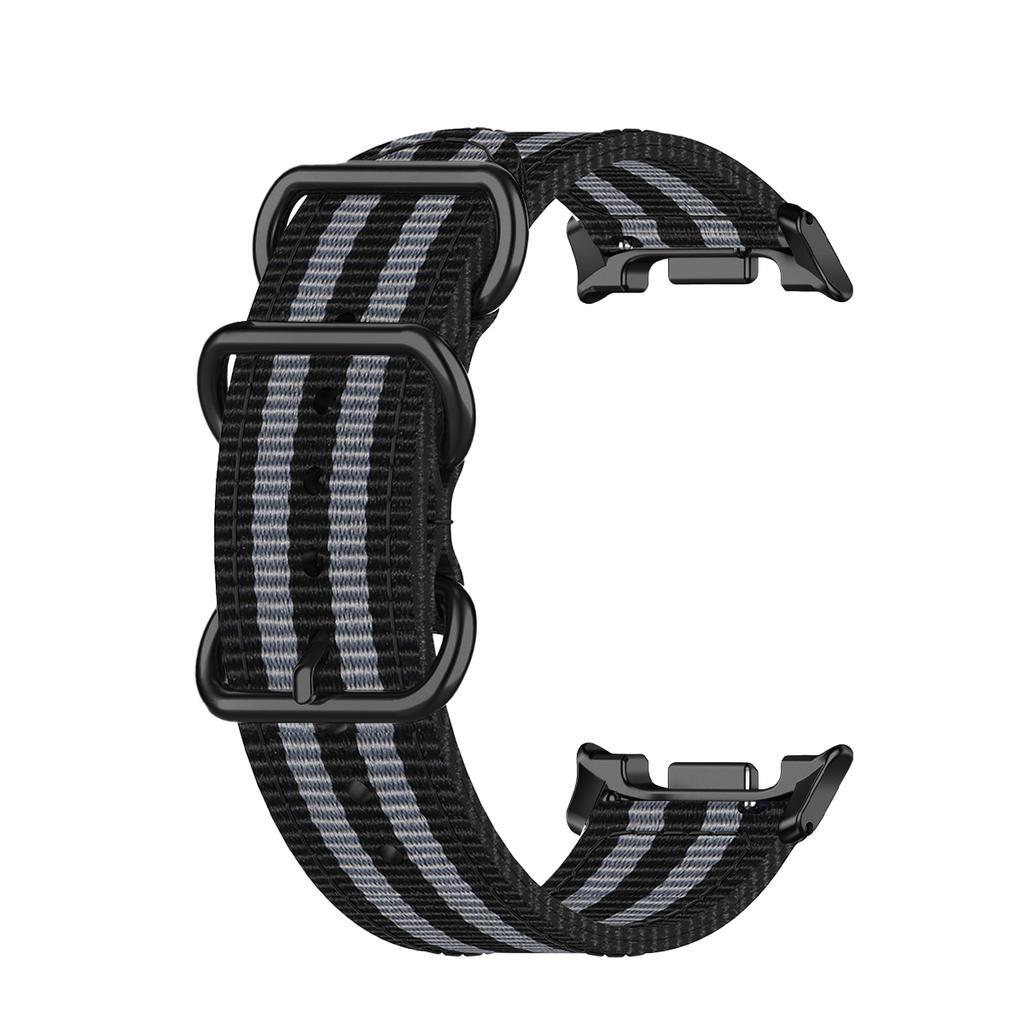 Nylon Strap for Samsung Galaxy Watch 8 40 44mm/Classic 46mm Adjustable Canva Bracelet Watchband for Galaxy Ultra2025 Accessories