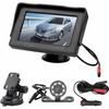 Obest Night Vision Rear View Camera with 4.3 LCD Monitor - Digital Car Reverse Camera with Good Night Vision