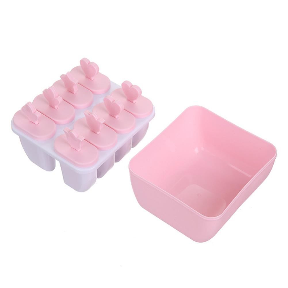 Home 6/8 Hohlraum, rund, rechteckig, zum Einfrieren, für den Sommer, DIY-Eismaschine