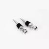 Practical Silver-plated Vacuum Household Wine Stopper with Silicone for Dust-proof and Fresh-keeping
