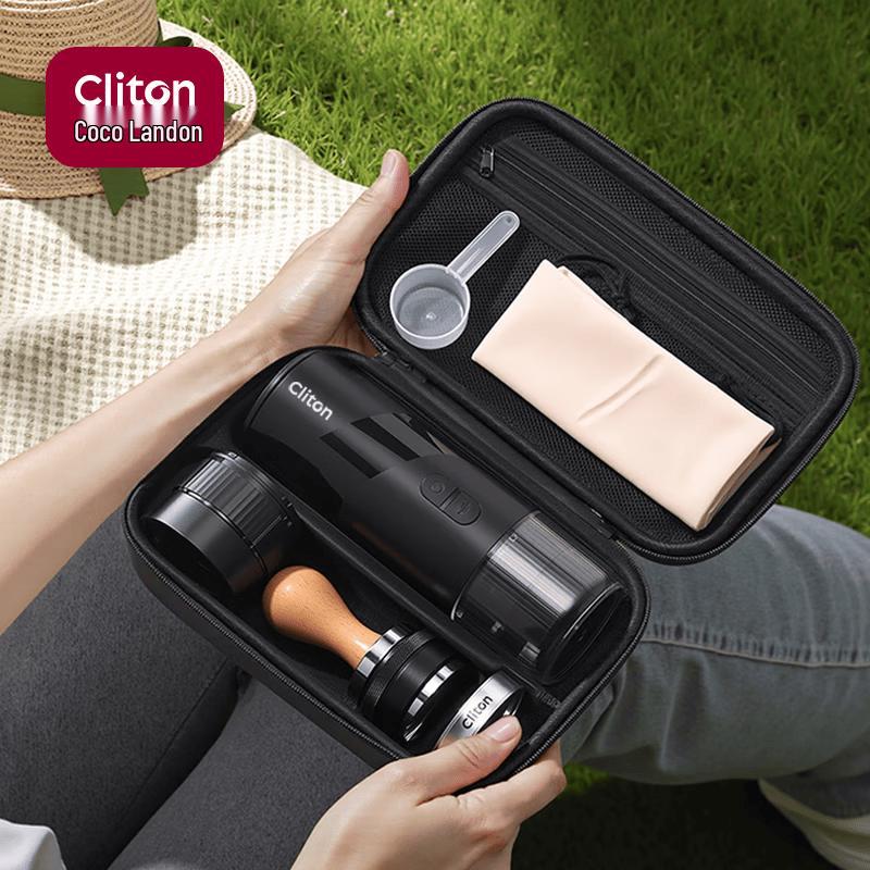 CLITON Portable Handheld Coffee Maker Kit