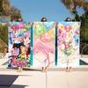 Anime S-Shugo Manga C-Chara-S Towel Sports Quick Dry Travel Camping Gear Sandproof Soft Light Large Beach Towel