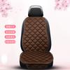 Thickened Fuzzy Automotive Seat Cushion And Backrest 3-Piece Set Single Seat Cushion With Thermal Cotton, No Binding, Office C