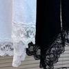Jar Jeseň Nové Módne Tričko s Dlhým Rukávom Jednofarebné Dámske High Street Ležérne Voľné Čipkované Patchworkové Pulóvre Elegantné Topánky