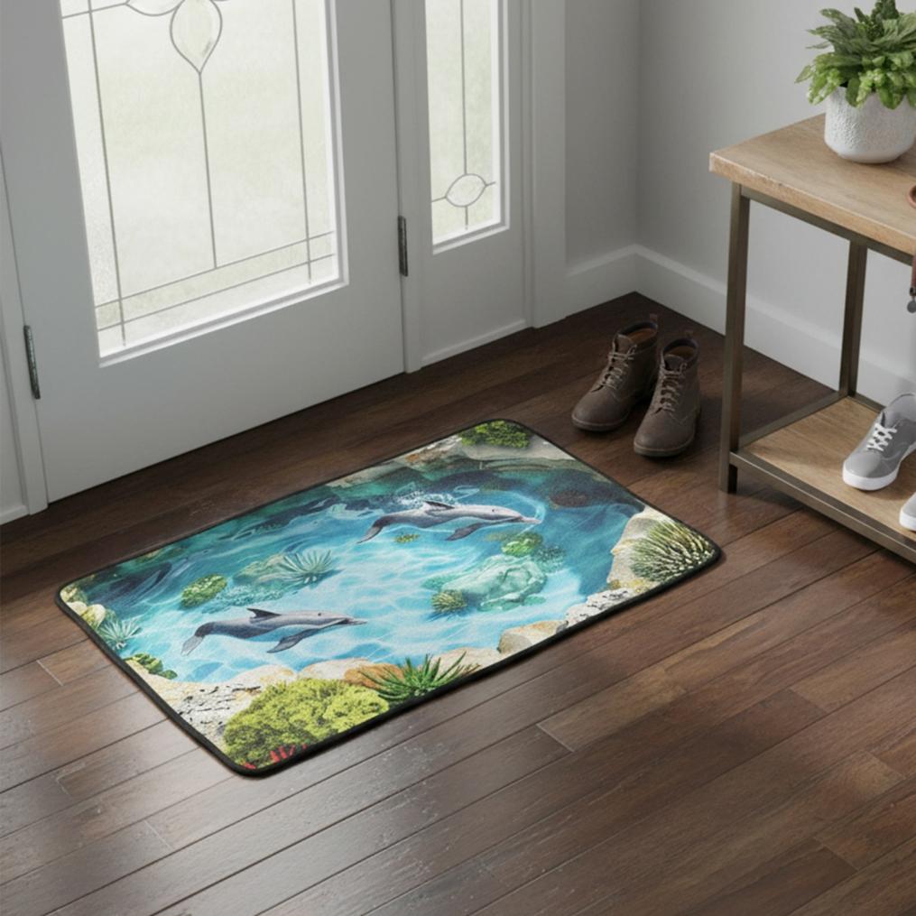 Kieselgurmatte Samt Fußmatte Außenbereich Elegantes Design