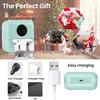 Portable Bluetooth Mini Thermal Printer: Inkless Label & Photo Printer for Students