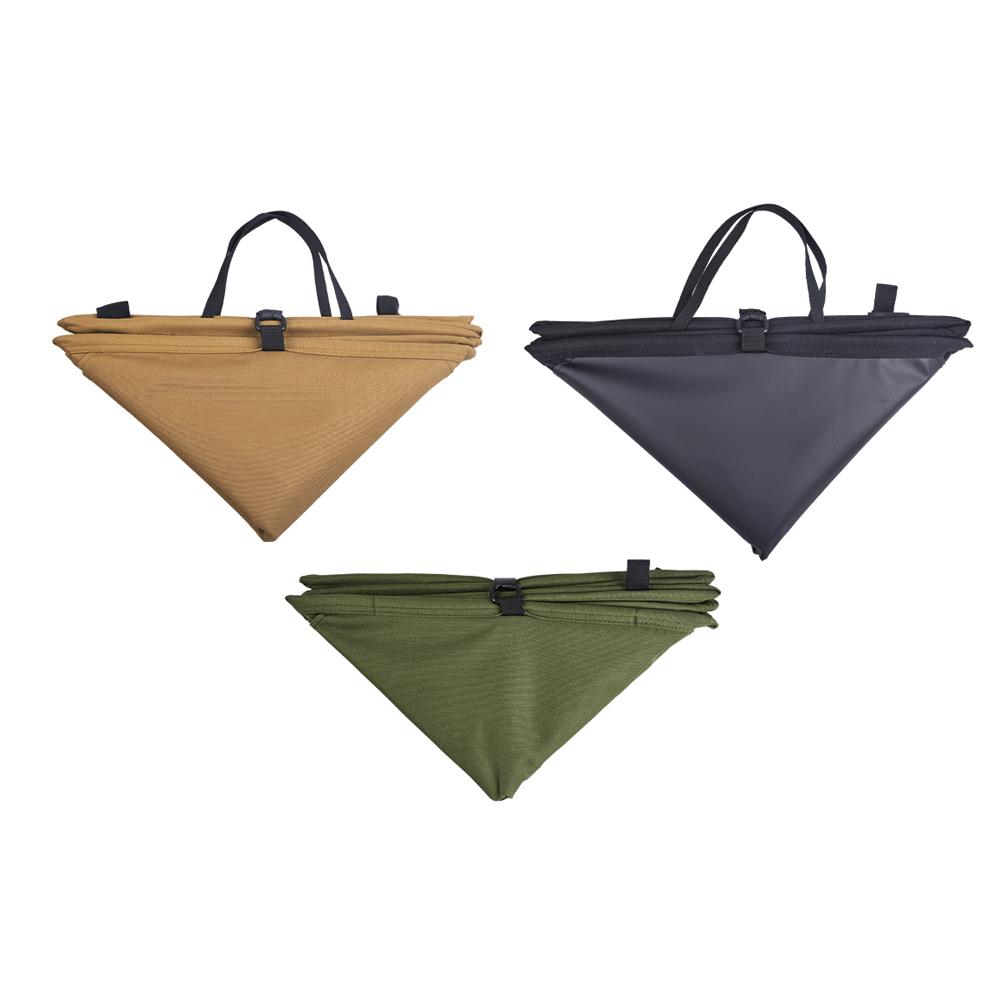 Outdoor Storage Box with Handle Portable Lawn & Leaf Waste Bag Large Capacity Folding Camping Bucket for BBQ Picnic Hiking