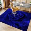 1PC Rose Waterdrops Carpet Ultra Soft, Thick & Absorbent, Non Slip Machine Washable Mat for Entryway