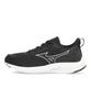 Esperanzer 2 Running Shoes, Black/Silver, Size 24.0 Cm, 4E, for Jogging, Training, Sports, Indoor Use, Commuting, and Exercise