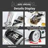 1:18 Scale 300SL Car Model Toy Alloy Die-cast Shock Absorption Doors Opened Sound Light Models Kids Collectible Ornaments