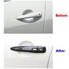 Koolstofvezelkleur Buitendeurhandvat Cover Trim voor Nissan Altima Sentra 2020-2025 X-Trail T33 Rogue 2021-2024 Qashqai Accessoires Decor (met