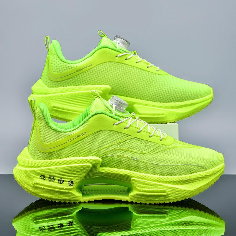 2025 New Big Jueying 3.0 Carbon Board Running Shoes Boys and Children Students Rotating Button Lace-Up Sneakers Women