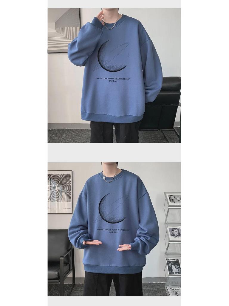 Men's Trendy Long-Sleeve Sweatshirt 2023 - Lightweight Spring/Autumn Inner Layer T-Shirt