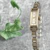Dressy Antique Rectangular Silver Vintage Watch Dial, Quartz, Ladies'