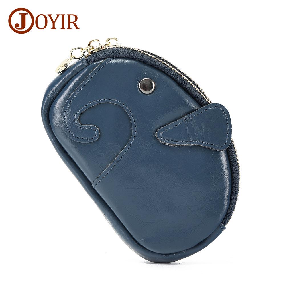 Joyir Women's Genuine Leather Coin & Lipstick Purse - High-End Cowhide Small Wallet