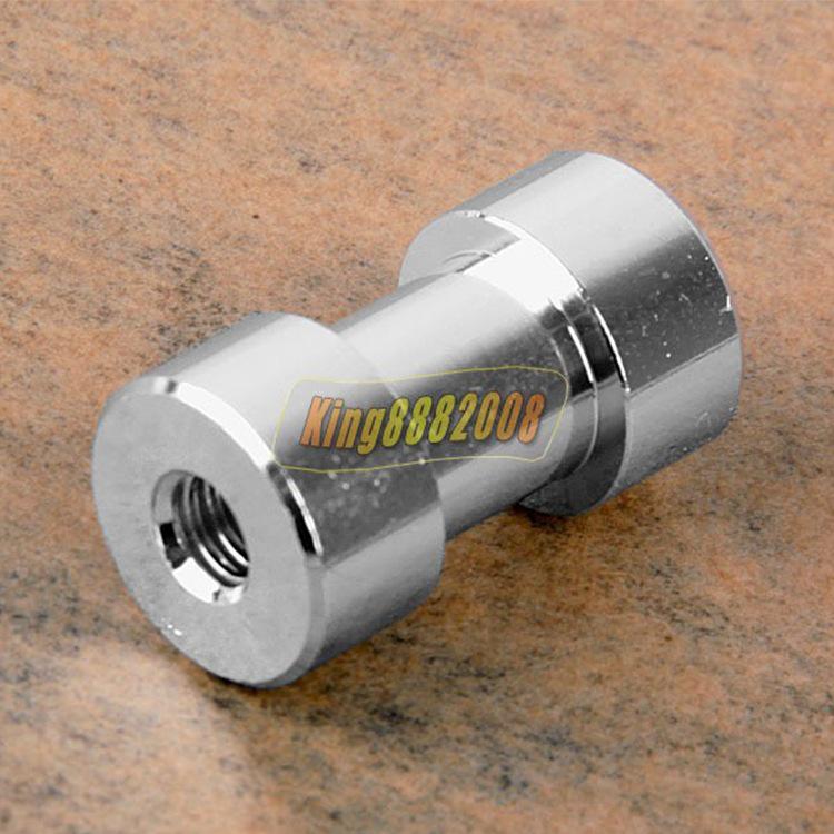 Photography Adapter: 1/4 To 3/8 Female To Female Screw Converter for Tripods and Light Stands