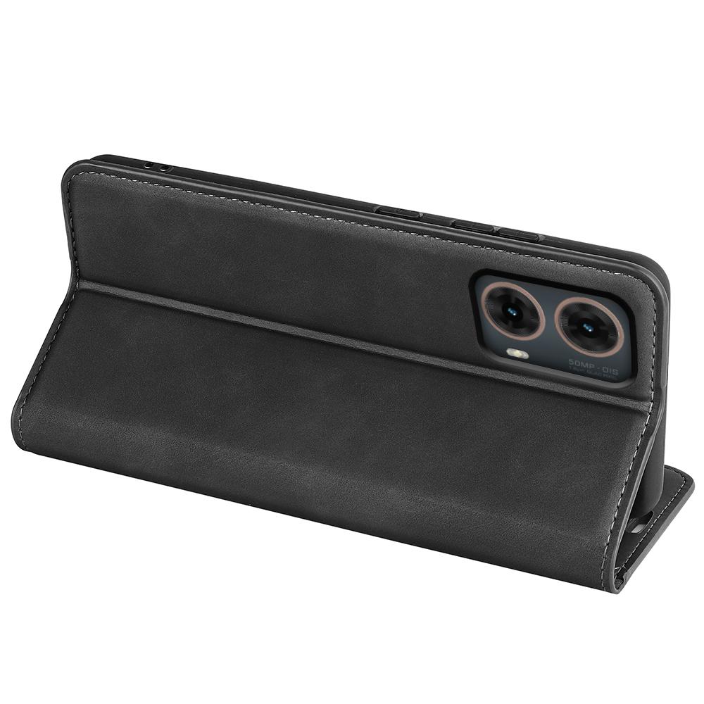 For Motorola Moto G85 5G/S50 Neo 5G Case PU Leather Wallet Folio Flip Phone Cover
