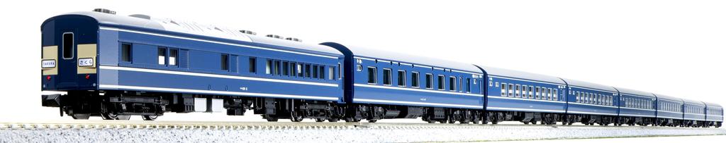 KATO N Gauge 20 Series Sleeper Express Sakura Sasebo Set Model Train Passenger Car 8-Car 10-1873