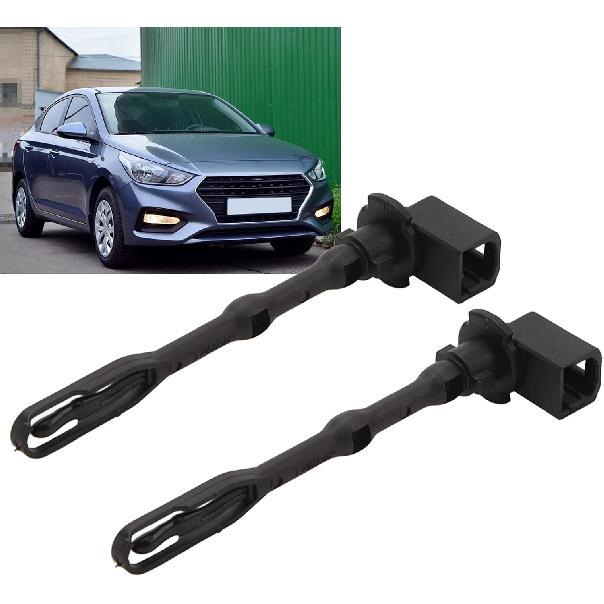 2PCS AC Evaporator Thermistor 971431M000 Sensitive Black Replacement for Accent 2012‑2017,ing Resistor